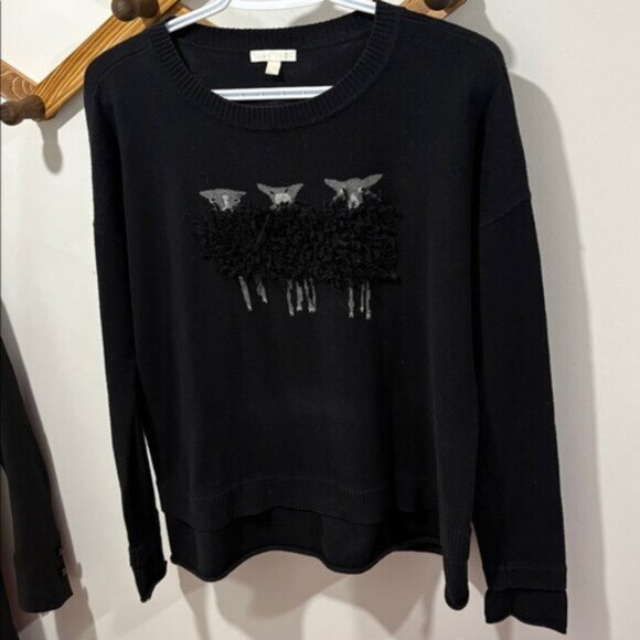 LISA TODD HOLY SHEEP SWEATER - Picture 2 of 9